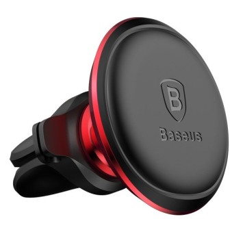 Baseus Magnetic Air Vent | Uchwyt magnetyczny samochodowy na telefon do kratki nawiewu z klipsem na kable