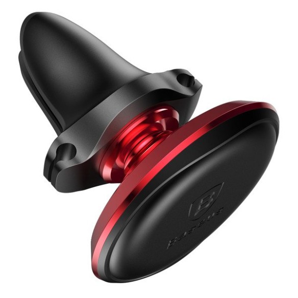 Baseus Magnetic Air Vent | Uchwyt magnetyczny samochodowy na telefon do kratki nawiewu z klipsem na kable