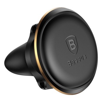 Baseus Air Vent | Uchwyt samochodowy magnetyczny na telefon do kratki z klipsami na kable