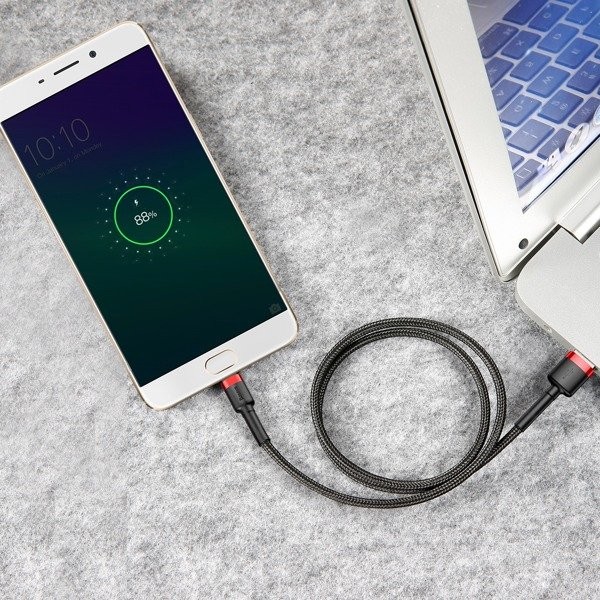 Baseus Cafule | Mocny kabel USB Micro dwustronny 2A 3m 