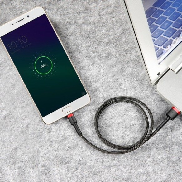 Baseus Cafule | Mocny kabel USB Micro dwustronny 2A 3m 