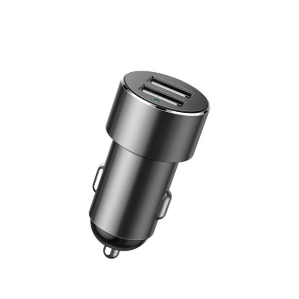 Baseus High Efficiency | Ładowarka samochodowa 2x USB + rozgałęźnik 2x gniazdo zapalniczki 80W
