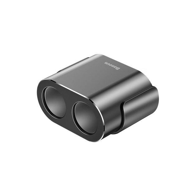 Baseus High Efficiency | Ładowarka samochodowa 2x USB + rozgałęźnik 2x gniazdo zapalniczki 80W
