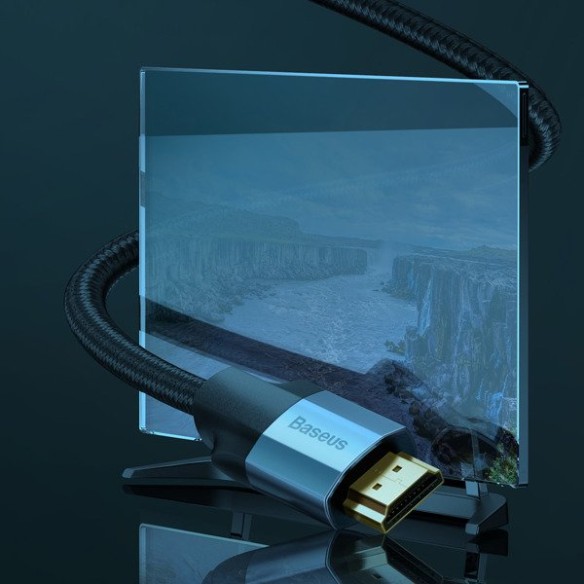 Baseus Enjoyment Series | Kabel przewód HDMI - HDMI 4K60Hz FULL HD 2M 