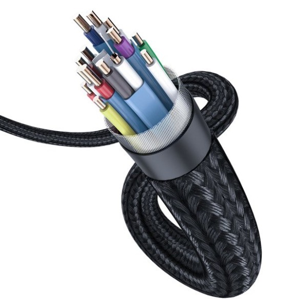Baseus Enjoyment Series | Kabel przewód HDMI - HDMI 4K60Hz FULL HD 2M 