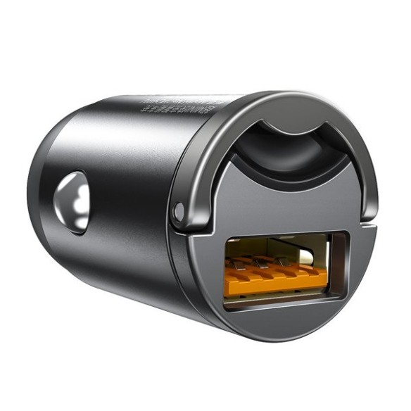 Baseus Tiny Star | Mini ładowarka samochodowa USB Quick Charge 3.0 Huawei Super Charge 5A 30W
