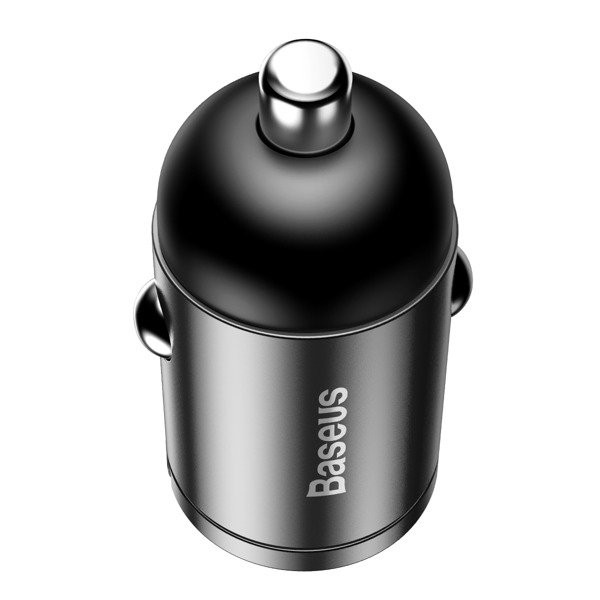 Baseus Tiny Star | Mini ładowarka samochodowa USB Quick Charge 3.0 Huawei Super Charge 5A 30W