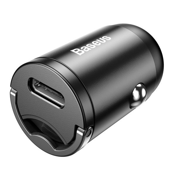 Baseus Tiny Star | Ładowarka samochodowa USB-C Type-C Power Delivery 3.0 Quick Charge 4.0+ 30W