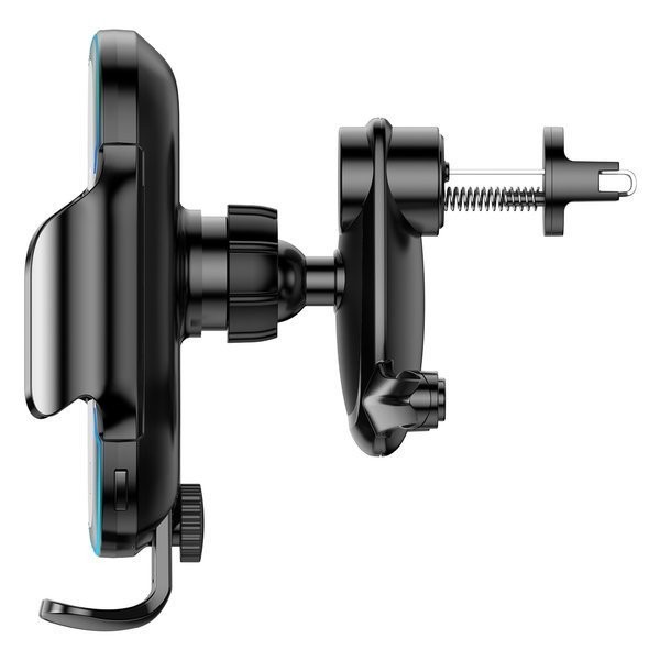 Baseus Light Electric Holder | Uchwyt z ładowaniem bezprzewodowym 15W na kokpit, kratkę nawiewu lub szybę 