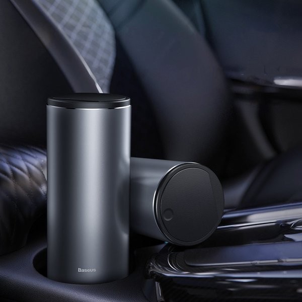 Baseus Gentleman Style | Kompaktowy kosz na śmieci samochodowy 500ml organizer + worki