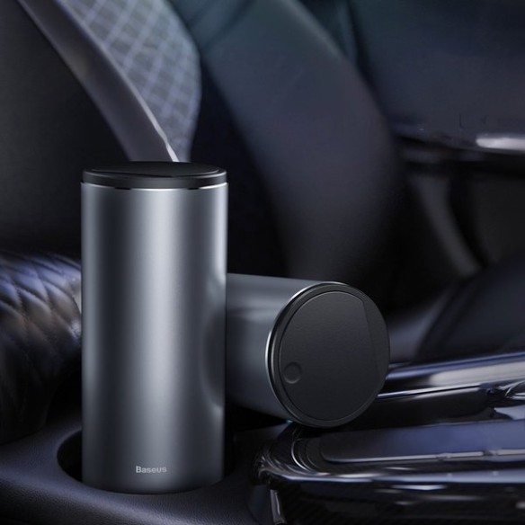 Baseus Gentleman Style | Kompaktowy kosz na śmieci samochodowy 500ml organizer + worki