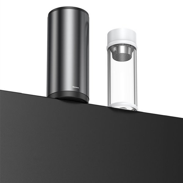 Baseus Gentleman Style | Kompaktowy kosz na śmieci samochodowy 500ml organizer + worki
