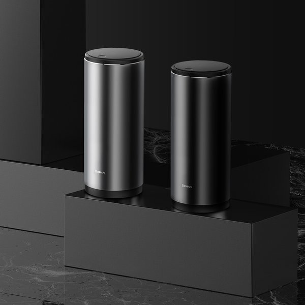 Baseus Gentleman Style | Kompaktowy kosz na śmieci samochodowy 500ml organizer + worki
