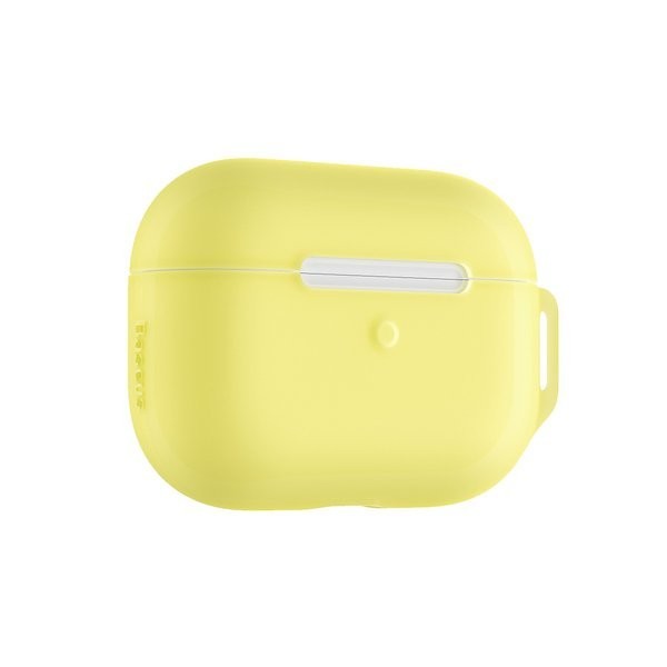 Baseus Let''s go | Silikonowa obudowa etui case do Apple Air Pods | żółty