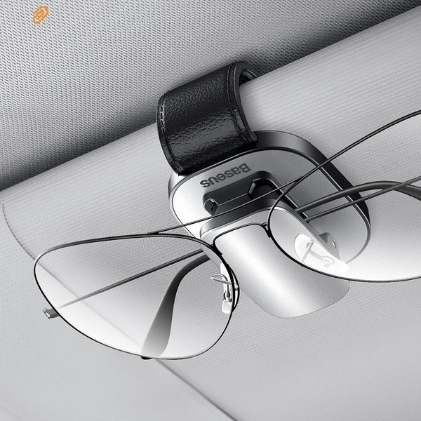 Baseus Platinum Vehicle | Klips wieszak uchwyt samochodowy na okulary dokumenty