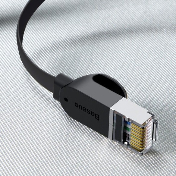 Baseus RJ45 Gigabit Network Flat | Kabel sieciowy LAN Ethernet CAT6 RJ45 0.5m