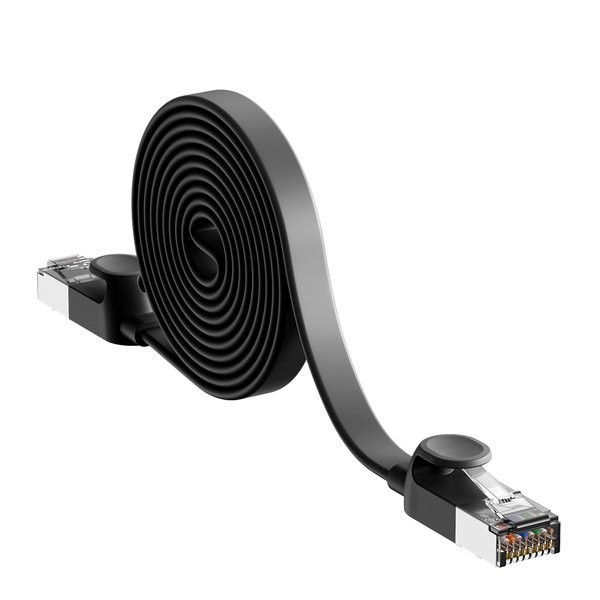 Baseus RJ45 Gigabit Network Flat | Kabel sieciowy LAN Ethernet CAT6 RJ45 0.5m