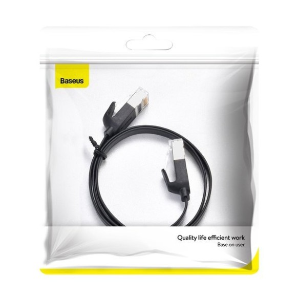 Baseus RJ45 Gigabit Network Flat | Kabel sieciowy LAN Ethernet CAT6 RJ45 0.5m