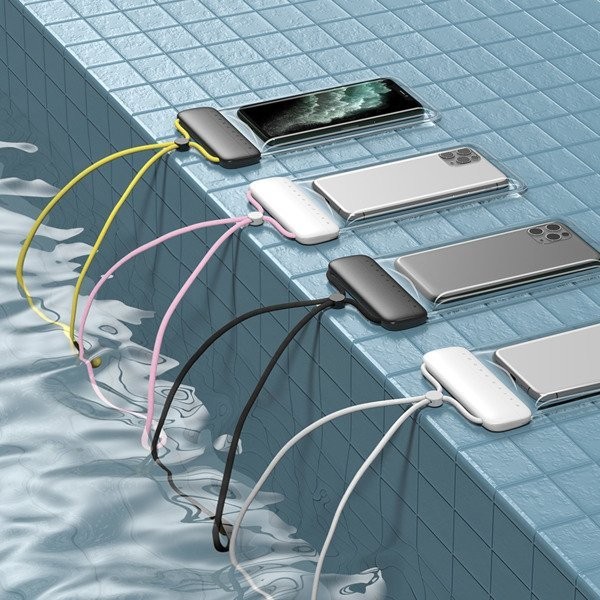 Baseus Let's go Slip | Etui wodoodporne wodoszczelne na telefon do 7,2'' IPX8 