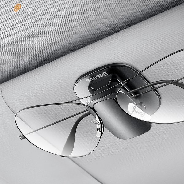 Baseus Platinum Vehicle | Klips wieszak uchwyt samochodowy na okulary dokumenty 