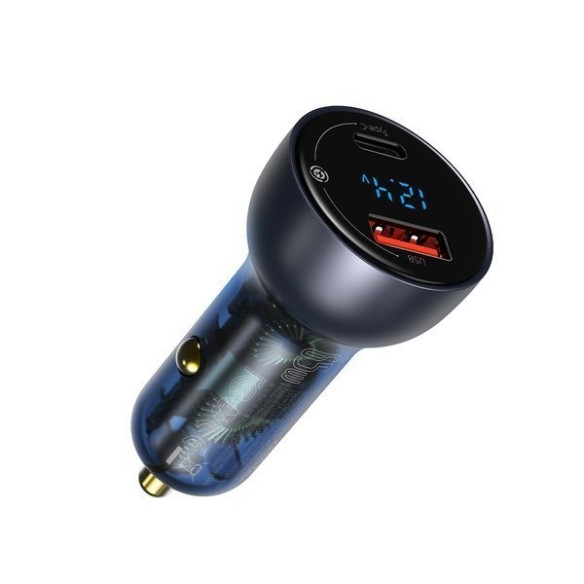 Baseus Particular | Zestaw Ładowarka samochodowa 65W QC 4.0+ PD 3.0 Huawei SCP 5A + kabel USB-C 