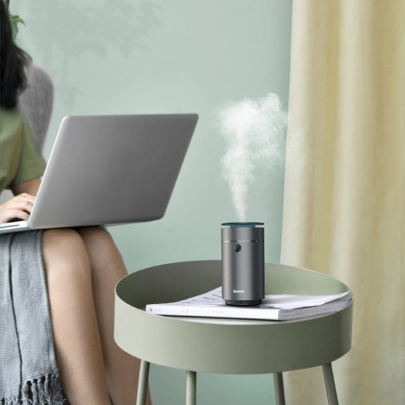 Baseus Time Aromaterapy | Nawilżacz powietrza aromatyzer do samochodu domu USB LED 