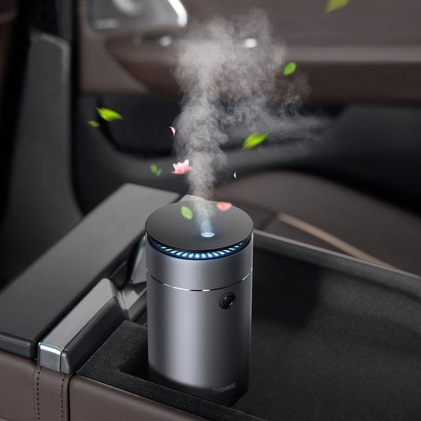 Baseus Time Aromaterapy | Nawilżacz powietrza aromatyzer do samochodu domu USB LED 