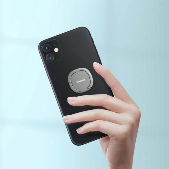 Baseus Invisible | Uchwyt, podstawka, ring do telefonu na palec, adapter magnetyczny 3w1