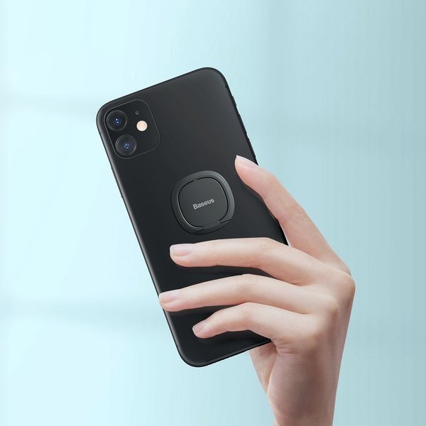 Baseus Invisible | Uchwyt, podstawka, ring do telefonu na palec, adapter magnetyczny 3w1