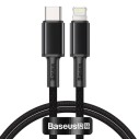 Baseus High Density | Kabel USB-C Lightning do iPhone Power Delivery 20W 18W 1m