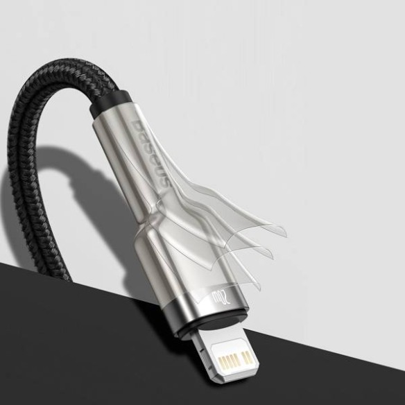 Baseus Cafule Metal | Kabel USB-C Lightning PD 20W do iPhone iPad 