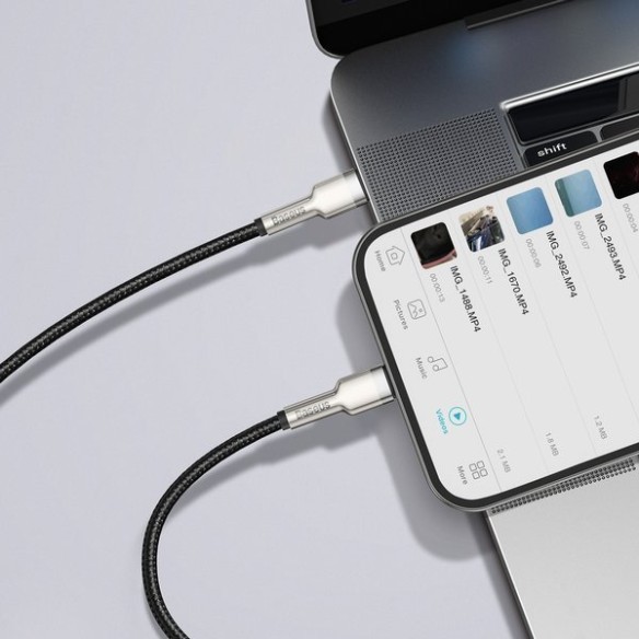 Baseus Cafule Metal | Kabel USB-C Lightning PD 20W do iPhone iPad 