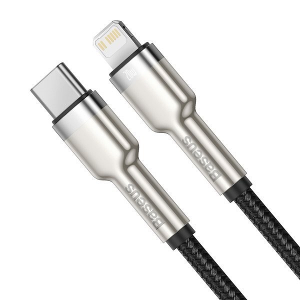 Baseus Cafule Metal | Kabel USB-C Lightning PD 20W do iPhone iPad 