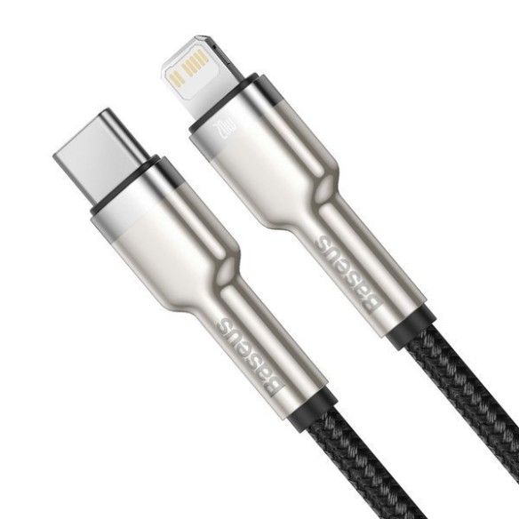 Baseus Cafule Metal | Kabel USB-C Lightning PD 20W do iPhone iPad 