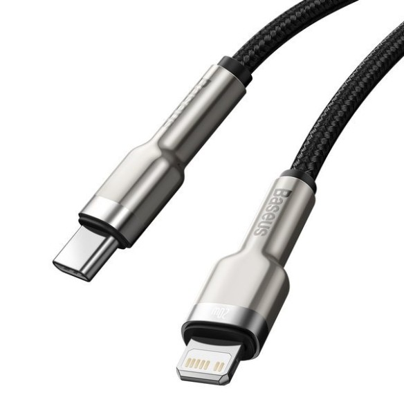Baseus Cafule Metal | Kabel USB-C Lightning PD 20W do iPhone iPad 