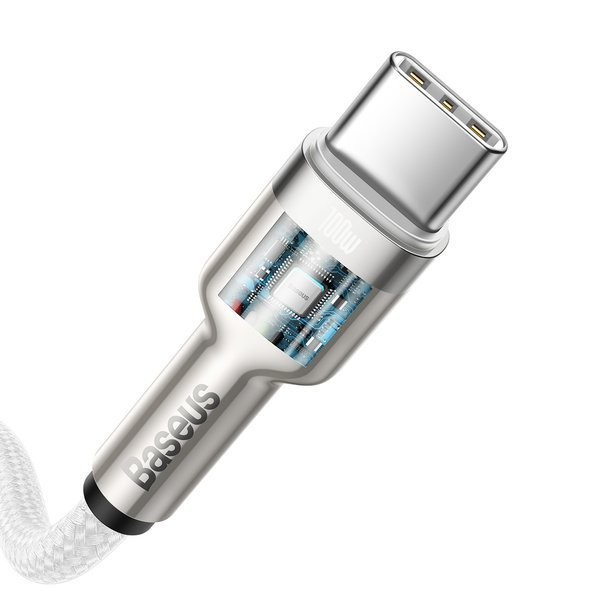 Baseus Cafule Metal | Kabel USB-C Type-C 100W Power Delivery Quick Charge 4.0 2m