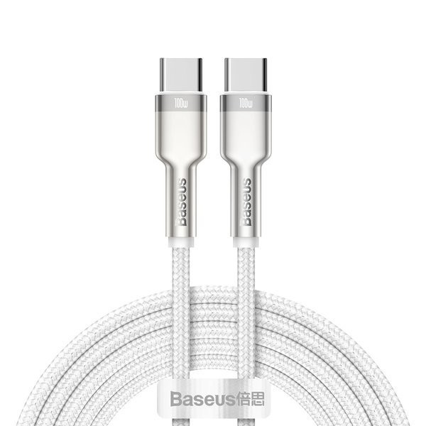 Baseus Cafule Metal | Kabel USB-C Type-C 100W Power Delivery Quick Charge 4.0 2m