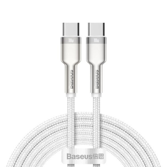 Baseus Cafule Metal | Kabel USB-C Type-C 100W Power Delivery Quick Charge 4.0 2m
