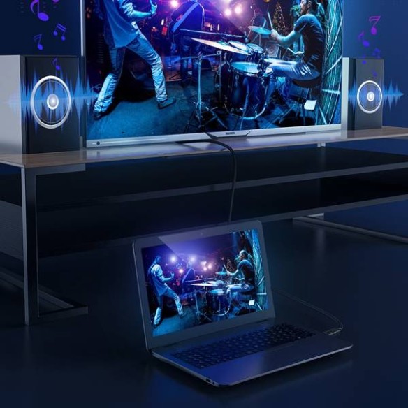 Baseus High Definition | Kabel przewód HDMI - HDMI 2.0 4K30Hz HD 18Gbps 8m