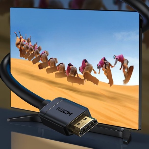 Baseus High Definition | Kabel przewód HDMI - HDMI 2.0 4K30Hz HD 18Gbps 8m