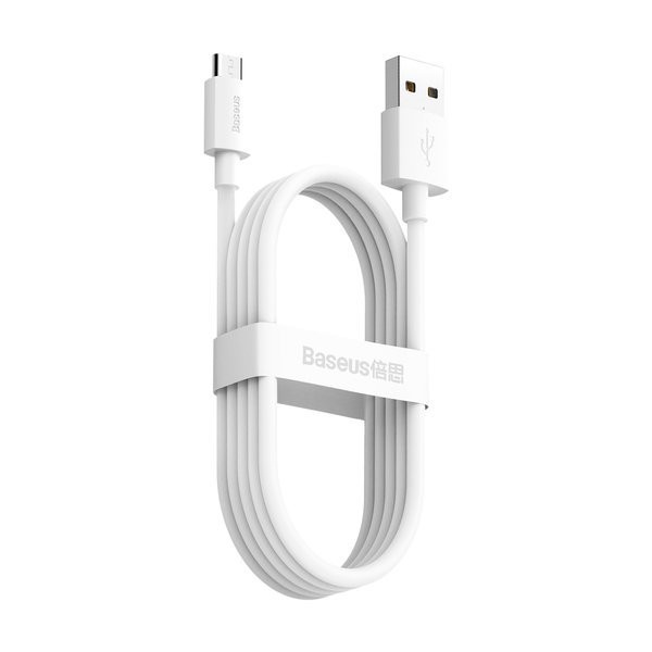 Baseus Simple Wisdom | Zestaw dwóch szybkich kabli USB - Micro 2.1A 150cm