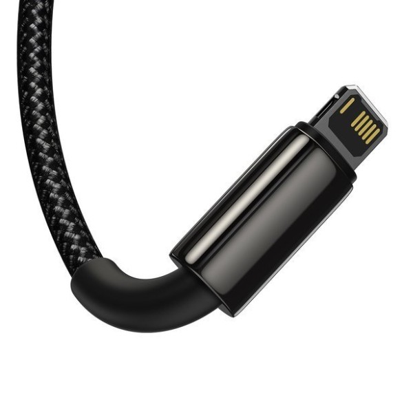 Baseus Thungsten Gold | Kabel 3w1 USB - Micro USB-C Lightning do iPhone 3.5A 