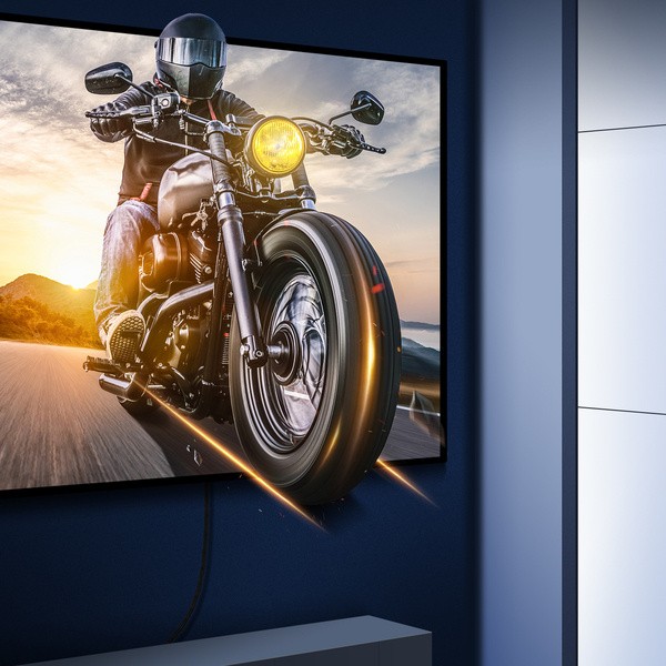 Baseus High Definition | Kabel HDMI 2.1 8K 60Hz UHD 3D dynamiczny HDR 0,5m