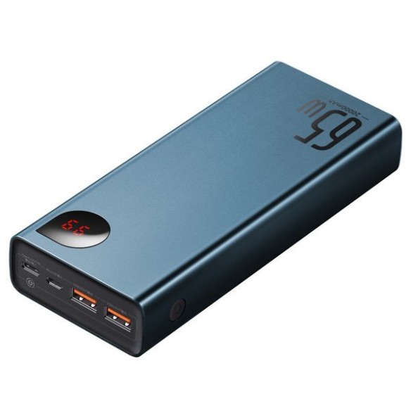 Baseus Adaman 65W | Power Bank USB USB-C 65W QC 4.0 PD Huawei SCP 5A Samsung AFC
