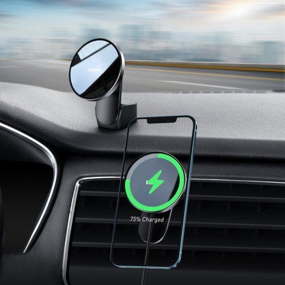 Baseus Big Energy | Uchwyt samochodowy z ładowaniem indukcyjnym MagSafe do iPhone