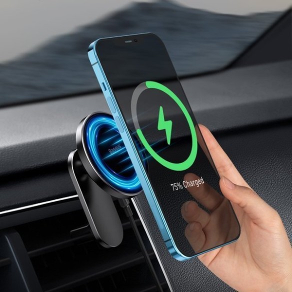 Baseus Big Energy | Uchwyt samochodowy z ładowaniem indukcyjnym MagSafe do iPhone