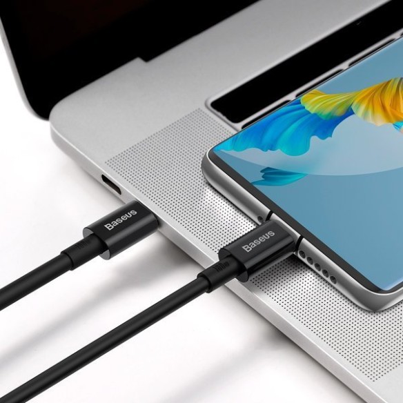 Baseus Superior | Kabel Type-C USB-C 5A/20V 100W Power Delivery QC4.0 1m