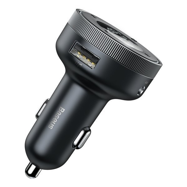 Baseus Enjoy Car | Transmiter FM AUX Bluetooth 5.0 Ładowarka samochodowa 2x USB 