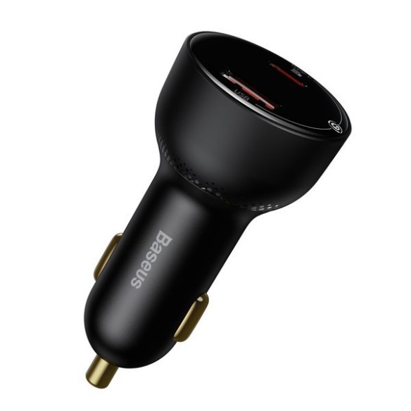 Baseus Superme | Szybka ładowarka samochodowa 100W USB-C USB z kablem USB-C
