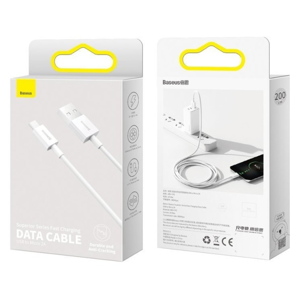 Baseus Superior | Kabel USB - Micro 2A 2m
